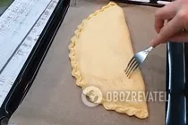 Кальцоне нашвидкуруч - Крок 9 Кальцоне нашвидкуруч - Крок 9
