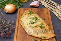 Кальцоне з шинкою і сметаною - Крок 15 Кальцоне з шинкою і сметаною - Крок 15