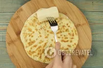 Хичіни з сиром і зеленню - Крок 8 Хичіни з сиром і зеленню - Крок 8