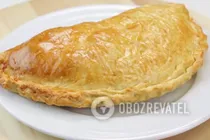 Кальцоне з сосисками - Крок 9 Кальцоне з сосисками - Крок 9