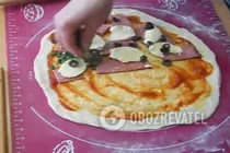 Кальцоне з ковбасою - Крок 11 Кальцоне з ковбасою - Крок 11