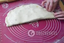 Кальцоне з ковбасою - Крок 12 Кальцоне з ковбасою - Крок 12
