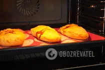 Кальцоне з курячим філе - Крок 15 Кальцоне з курячим філе - Крок 15
