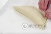 Кальцоне з сосисками - Крок 7 Кальцоне з сосисками - Крок 7