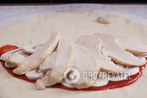 Кальцоне з грибами і куркою - Крок 6 Кальцоне з грибами і куркою - Крок 6