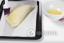 Кальцоне з сосисками - Крок 8 Кальцоне з сосисками - Крок 8