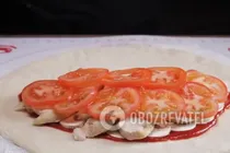 Кальцоне з грибами і куркою - Крок 7 Кальцоне з грибами і куркою - Крок 7