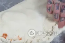 Кальцоне з ковбасою і болгарським перцем - Крок 10 Кальцоне з ковбасою і болгарським перцем - Крок 10