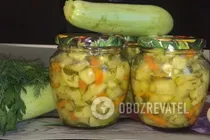 Мариновані кабачки з оцтом і олією - Крок 8 Мариновані кабачки з оцтом і олією - Крок 8