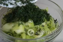 Швидкі кабачки з базиліком - Крок 7 Швидкі кабачки з базиліком - Крок 7