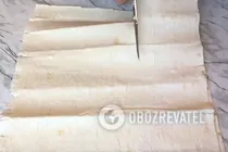 Самса из лаваша - Шаг 4 Самса из лаваша - Шаг 4