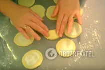 М'які сирні вушка - Крок 6 М'які сирні вушка - Крок 6