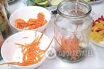 Маринованные кабачки в медовом маринаде - Шаг 2 Маринованные кабачки в медовом маринаде - Шаг 2
