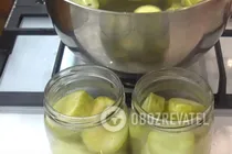 Маринованные кабачки в кисло-сладком маринаде - Шаг 5 Маринованные кабачки в кисло-сладком маринаде - Шаг 5