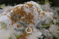 Маринованные кабачки с горчицей и чесноком - Шаг 4 Маринованные кабачки с горчицей и чесноком - Шаг 4