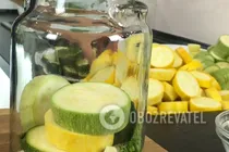 Мариновані кабачки з кетчупом та оцтом - Крок 6 Мариновані кабачки з кетчупом та оцтом - Крок 6