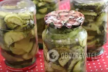 Маринованные кабачки с горчицей и чесноком - Шаг 8 Маринованные кабачки с горчицей и чесноком - Шаг 8