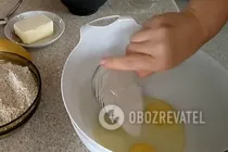 Овсяное печенье с творогом - Шаг 2 Овсяное печенье с творогом - Шаг 2