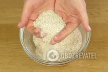 Вівсяне печиво з глазур'ю - Крок 1 Вівсяне печиво з глазур'ю - Крок 1