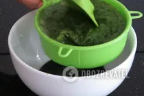 Зеленый лаваш для шаурмы - Шаг 2 Зеленый лаваш для шаурмы - Шаг 2