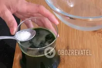 Зеленый лаваш для шаурмы - Шаг 3 Зеленый лаваш для шаурмы - Шаг 3