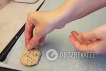 Постное печенье с изюмом - Шаг 7 Постное печенье с изюмом - Шаг 7
