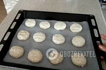 Овсяное печенье с творогом - Шаг 9 Овсяное печенье с творогом - Шаг 9