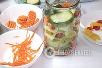 Маринованные кабачки в медовом маринаде - Шаг 4 Маринованные кабачки в медовом маринаде - Шаг 4