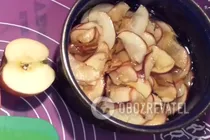 Быстрые розы с яблоками - Шаг 3 Быстрые розы с яблоками - Шаг 3