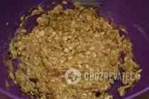 Вівсяне печиво з бананом та пластівцями - Крок 3 Вівсяне печиво з бананом та пластівцями - Крок 3