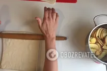 Розы из покупного теста - Шаг 4 Розы из покупного теста - Шаг 4