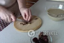 Постное овсяное печенье с финиками - Шаг 4 Постное овсяное печенье с финиками - Шаг 4