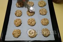 Вівсяне печиво з кунжутом - Крок 7 Вівсяне печиво з кунжутом - Крок 7