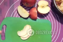 Быстрые розы с яблоками - Шаг 1 Быстрые розы с яблоками - Шаг 1
