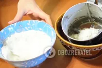Ванильные пончики с творогом - Шаг 1 Ванильные пончики с творогом - Шаг 1