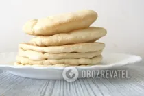 Піта на сковороді - Крок 7 Піта на сковороді - Крок 7
