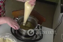Сирні пончики без дріжджів - Крок 7 Сирні пончики без дріжджів - Крок 7