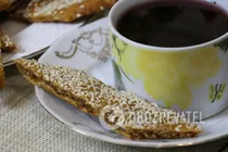 Овсяное печенье с хурмой - Шаг 10 Овсяное печенье с хурмой - Шаг 10