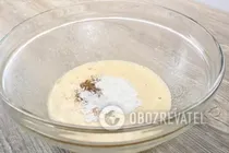 Вівсяне печиво з корицею - Крок 2 Вівсяне печиво з корицею - Крок 2