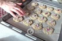 Овсяное печенье с ягодами - Шаг 9 Овсяное печенье с ягодами - Шаг 9