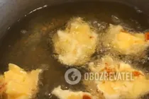 Ленивые пончики с начинкой - Шаг 6 Ленивые пончики с начинкой - Шаг 6
