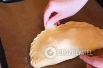 Кальцоне с курицей - Шаг 13 Кальцоне с курицей - Шаг 13