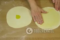 Кальцоне с баклажанами - Шаг 15 Кальцоне с баклажанами - Шаг 15