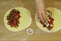 Кальцоне с баклажанами - Шаг 16 Кальцоне с баклажанами - Шаг 16