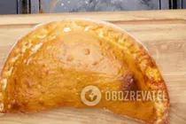 Кальцоне на дріжджах - Крок 16 Кальцоне на дріжджах - Крок 16