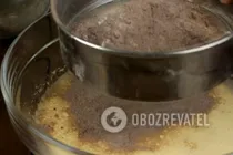 Швейцарський шоколадний рулет - Крок 4 Швейцарський шоколадний рулет - Крок 4