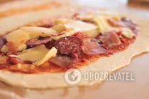 Кальцоне з шинкою - Крок 9 Кальцоне з шинкою - Крок 9