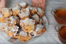Ленивые пончики с начинкой - Шаг 7 Ленивые пончики с начинкой - Шаг 7