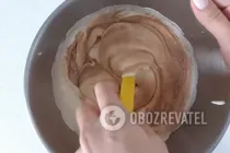 Рулет із білим шоколадом - Крок 3 Рулет із білим шоколадом - Крок 3