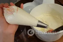 Воздушный меренговый рулет - Шаг 5 Воздушный меренговый рулет - Шаг 5